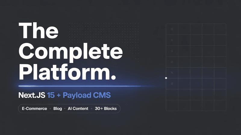 Business Website & Blog Template (Next.js + Payload CMS)